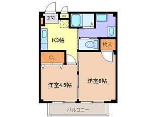 カミューナの物件間取画像